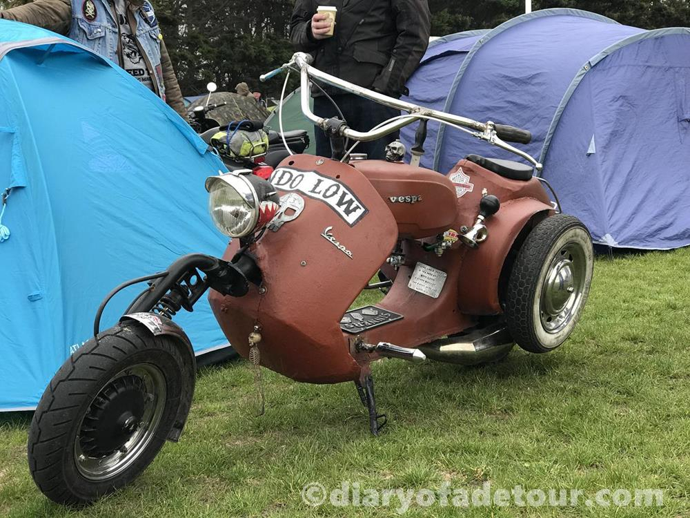 Indo Low Vespa oddity owned by Garagista Sean Robinson