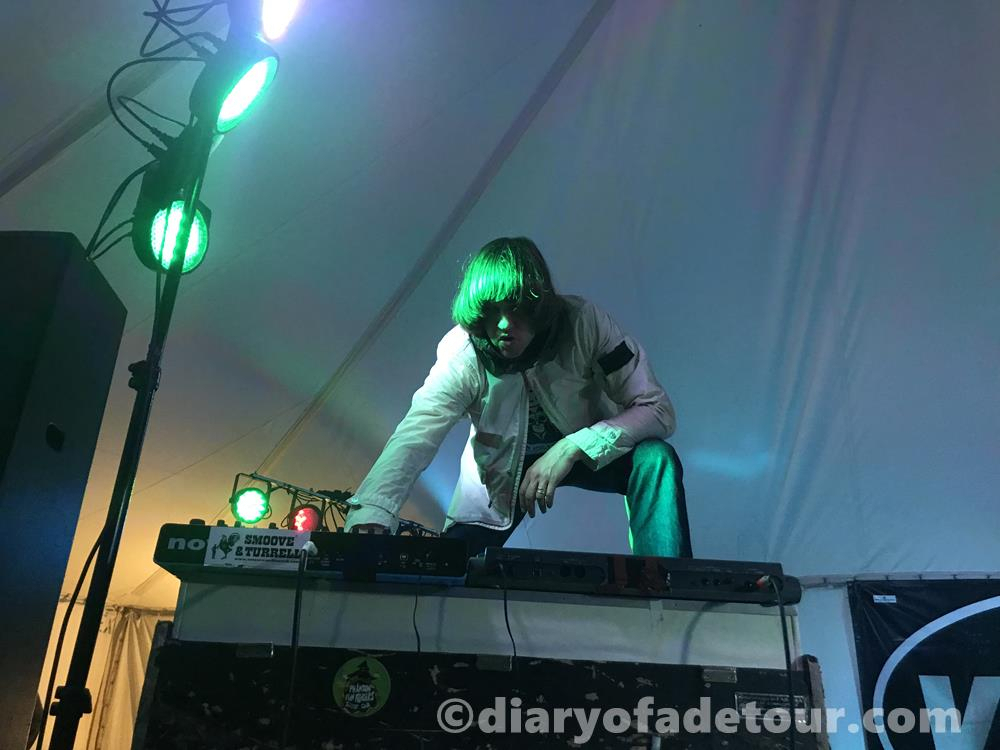 Mike Porter, keyboard player for Smoove and Turrell