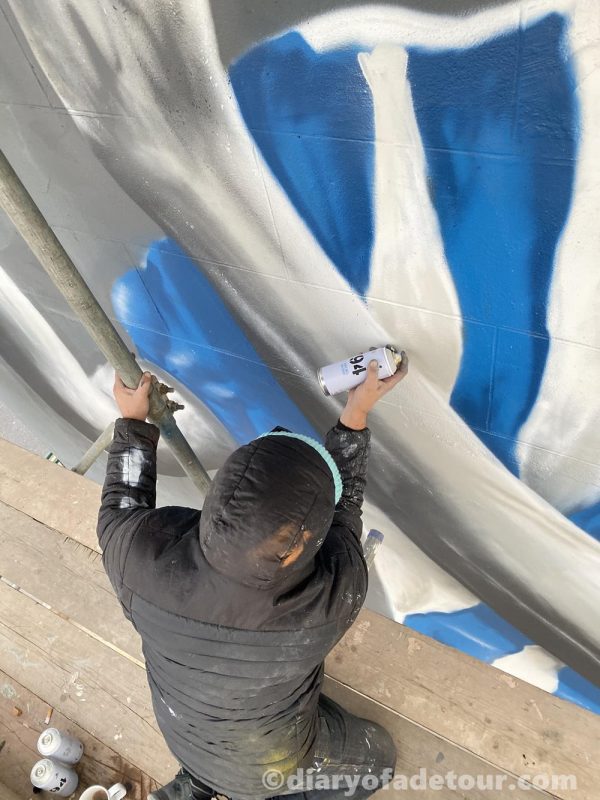 Glimmertwin-painting-bruno-mural