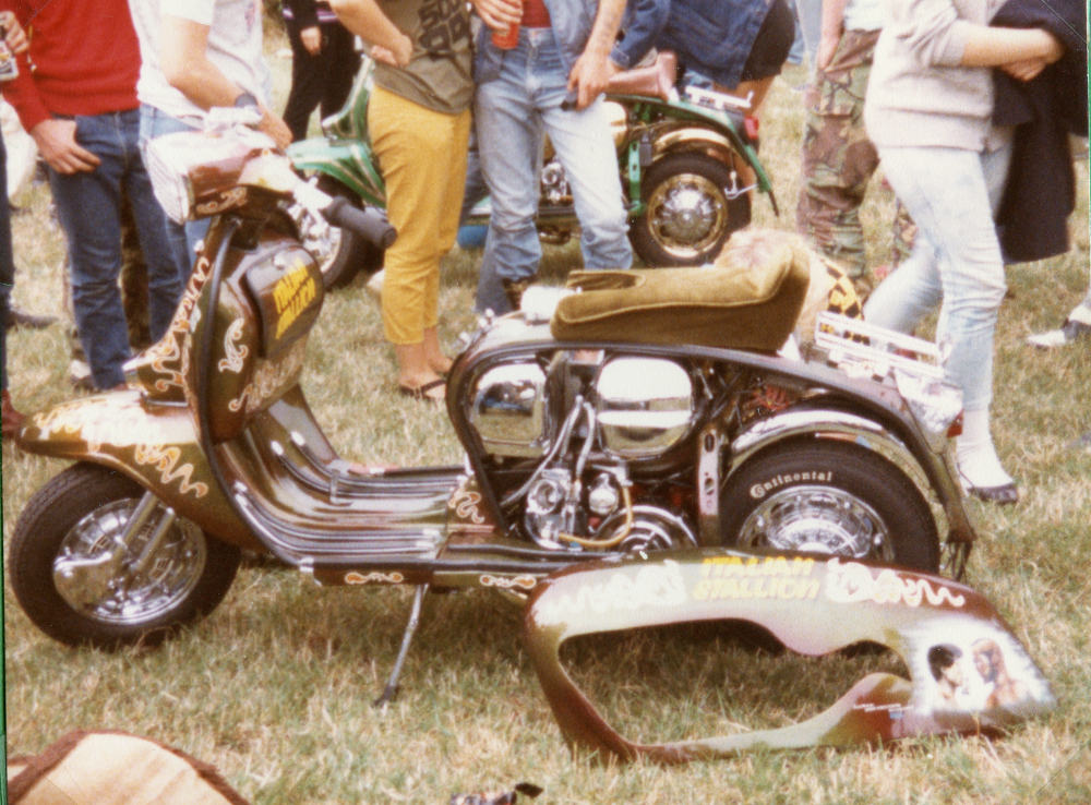 Italian Stallion, one of the most popular scooters from the 1980s